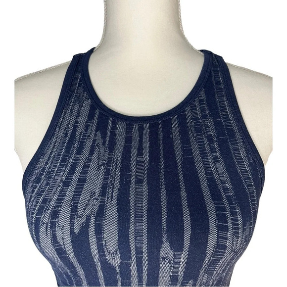 Athleta Women’s Ikat Pure Tank Navy Size X-Small - Picture 2 of 8